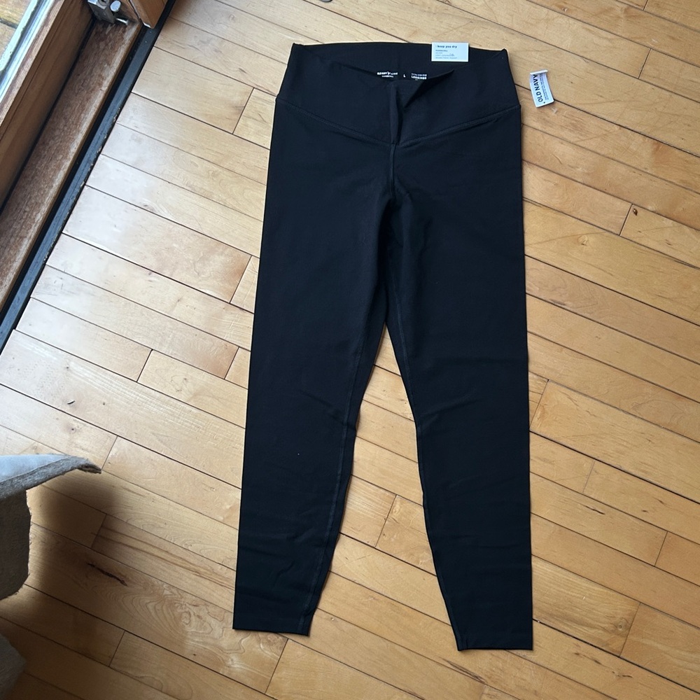Old Navy Black Extra High-Rise Leggings
